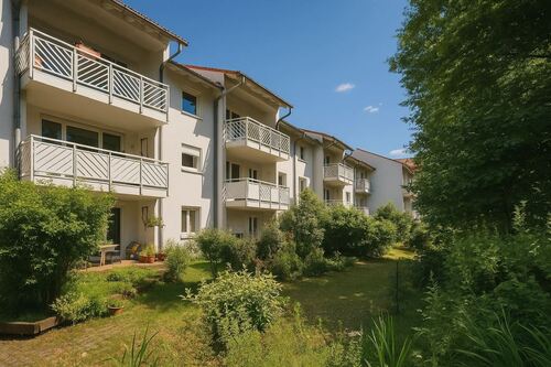 Aussenansicht - 2 Zimmer Etagenwohnung zum Kaufen in Frankfurt-Oberrad