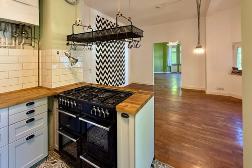 Küche - Etagenwohnung mit 84,45 m² in Offenbach zum Kaufen