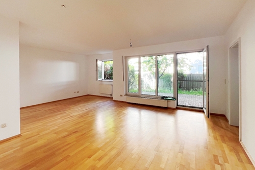 Wohn-und Essbereich - Bad-Vilbel: Gut geschnittene 3-Zimmer-Gartenwohnung in beliebter Lage!