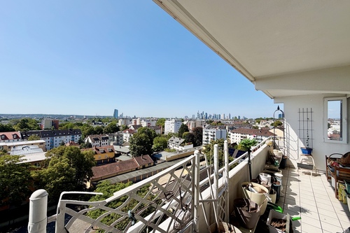Balkon - 3 Zimmer Etagenwohnung zum Kaufen in Frankfurt am Main