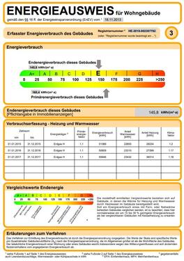 Energieausweis - 