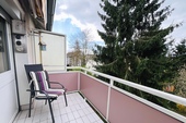 Balkon - Frankfurt-Nied: Gut geschnittene 3-Zimmer-Wohnung mit Balkon!