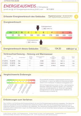 Energieausweis - 