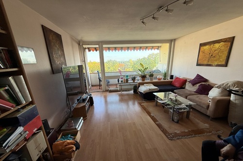 Wohnraum - 3 Zimmer Etagenwohnung zum Kaufen in Hattersheim