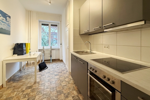 Küche - Etagenwohnung mit 59,50 m&sup2; in Frankfurt am Main zur Miete