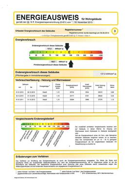 Energieausweis - 