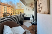 Balkon - 3 Zimmer Etagenwohnung zum Kaufen in Frankfurt am Main