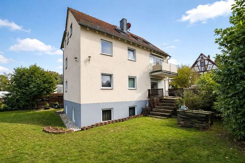 Gartenansicht - 11 Zimmer Mehrfamilienhaus, Wohnhaus zum Kaufen in Karben
