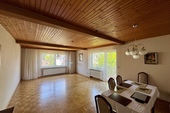 Wohn- und Essbereich - 6 Zimmer Zweifamilienhaus zum Kaufen in Bad Homburg