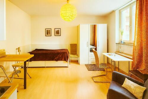 Wohnraum - 1 Zimmer Etagenwohnung zum Kaufen in Frankfurt am Main
