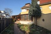 Gartenansicht - 5 Zimmer Doppelhaushälfte in Frankfurt am Main