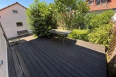 Terrasse - Doppelhaushälfte mit 100,00 m&sup2; in Frankfurt am Main zum Kaufen