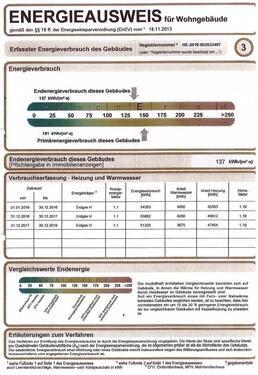 Energieausweis - 