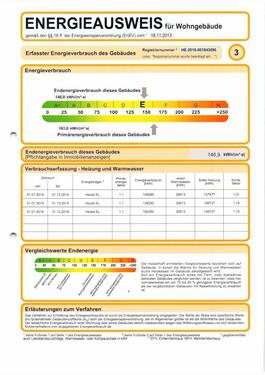 Energieausweis - 
