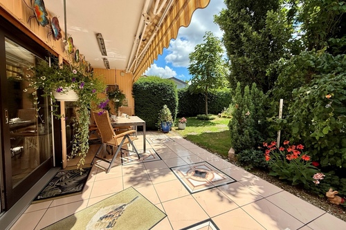 Terrasse - Reihenendhaus mit 114,86 m² in Heusenstamm zum Kaufen