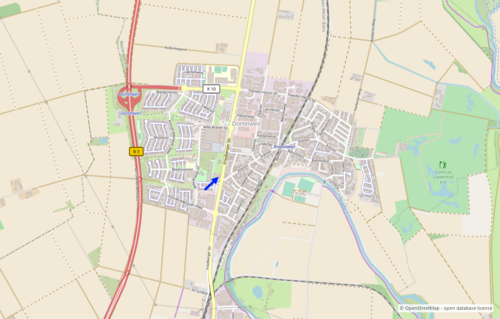 Umgebungskarte 1 - 1 Zimmer Etagenwohnung zum Kaufen in Bad Vilbel