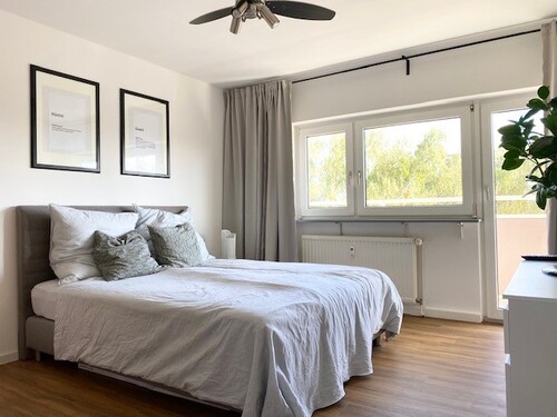 Schlafzimmer - 2 Zimmer Etagenwohnung zum Kaufen in Eschborn
