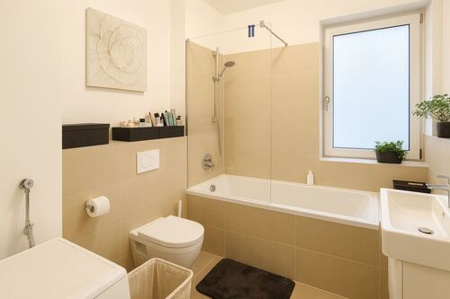 Tageslichtbad - Etagenwohnung mit 85,50 m² in Frankfurt am Main zum Kaufen