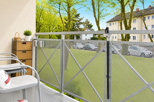 Balkon - 3 Zimmer Etagenwohnung zum Kaufen in Frankfurt am Main