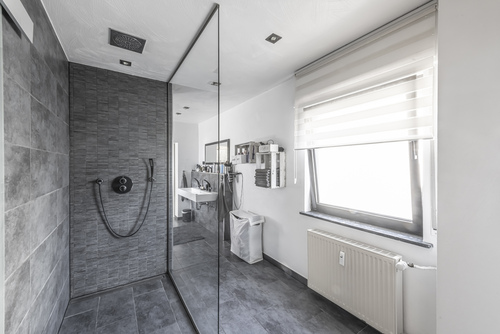 Tageslicht-Duschbad - 