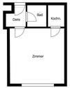 Grundriss - 1 Zimmer Etagenwohnung zum Kaufen in Neu-Isenburg