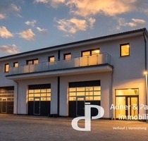 **NEUBAU 2022 IN WOLFENBÜTTEL: 475 M² FLEXIBLE GEWERBEFLÄCHE AUS HALLE & REPRÄSENTATIVEM BÜROBEREICH**