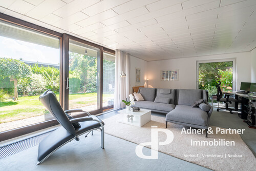 Apartment mit Blick in den Garten - 