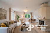 KI-Gestaltungsvorschlag Kaminzimmer - 4 Zimmer Einfamilienhaus in Peine
