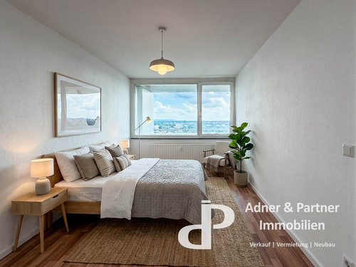 KI-Gestaltungsvorschlag Schlafzimmer - 2 Zimmer Appartement zum Kaufen in Braunschweig