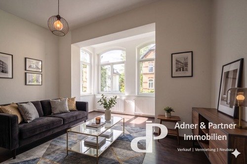 Wohnbereich virtuelle Gestaltung - Etagenwohnung mit 59,93 m&sup2; in Braunschweig zum Kaufen