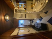 Bad mit abgeteiltem WC - 