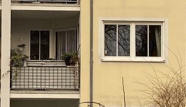 M-677 Blick zur Wohnung - Alles was eine Single-Wohnung braucht
