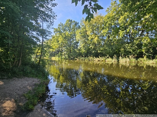 Angelplatz und Badestelle direkt vor der Tür - Bungalow mit 40,00 m² in Oranienburg zum Kaufen