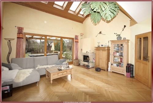 EG. Wohnzimmer (1) - Großzügiges EFH (csi13306) auf 1.840 m² Grundstück mit Teilungspotenzial in Berlin-Blankenburg