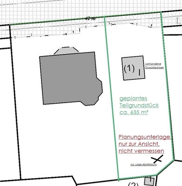 Bearbeiteter Auszug aus der Fl - Grundstück zum Kaufen in Berlin