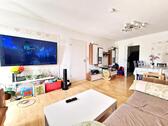 Wohn- und Esszimmer - Etagenwohnung mit 80,00 m&sup2; in Ludwishafen zum Kaufen