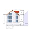 Ansicht Südwesten - Mehrfamilienhaus, Wohnhaus mit 541,00 m&sup2; in Schifferstadt zum Kaufen