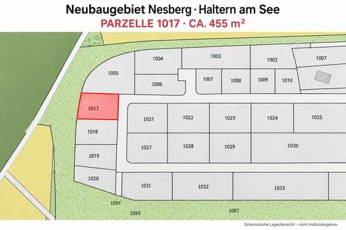Foto - Grundstück zu verkaufen in Haltern am See 270.000,00 € 455 m²