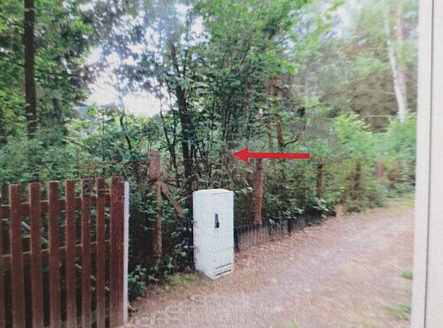 Hinterer Grundstücksbereich - Grundstück in Petershagen