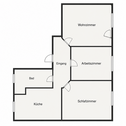 Grundriss Skizze - 
