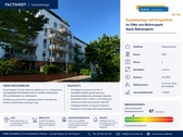 Factsheet - Kapitalanlage mit Perspektive im Forum Altes Gaswerk