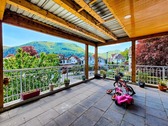 Überdachter Balkon Obergeschoss - 