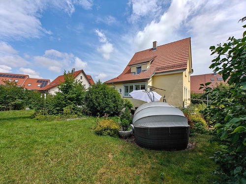 Aussenansicht - 1.103 m² Baugrundstück in Degerschlacht mit Abrissobjekt (vermietet)