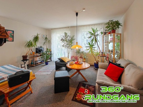 Wohn- Schlafbereich - Vermietete 1-Zimmer Wohnung mit Balkon, Einbauküche und Duplexparker