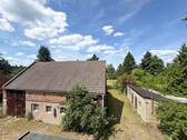 Blick auf Scheune / Stall - 