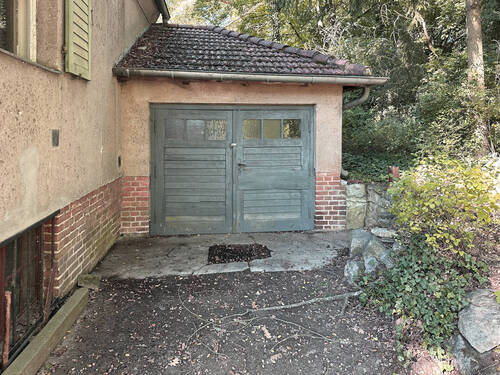 Garage Straßenansicht - 