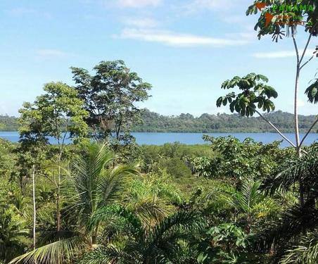 Blick auf Lagune - 4 Zimmer Villa in Bocas del Toro