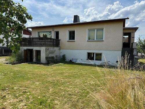 Rückansicht - 5 Zimmer Einfamilienhaus zum Kaufen in Triptis