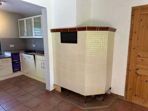 Blick in die Küche - 