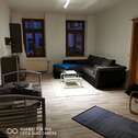 Wohnzi mit Zusatzbett (1) - komplett möblierte 3-Zim-Wohnung mit Balkon - auch kurzfristige Mietzeit möglich